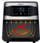 Steba HF 8000 Family Φριτέζα Αέρος Χωρίς Λιπαρά, Ανοξείδωτο Ατσάλι/Μαύρο