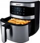 Steba HF 8000 Family Φριτέζα Αέρος Χωρίς Λιπαρά, Ανοξείδωτο Ατσάλι/Μαύρο