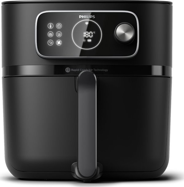 Philips XXL Φριτέζα Αέρος | HD9876/90 Ovi | Ισχύς 2200 W | Χωρητικότητα 8.3 L | Μαύρο