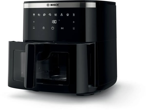 Φριτέζα Αερόθερμη Bosch MAFS2671B Air Fryer 1800W, Χωρητικότητα 7.2L, Μαύρη