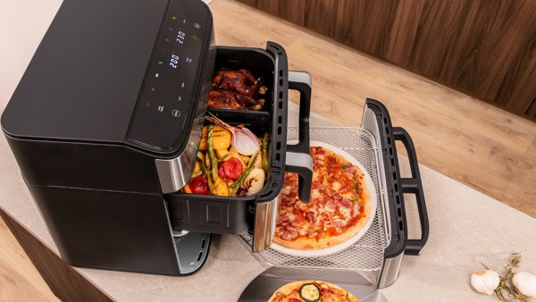 Frytkownica Beztluszczowa Cecotec Cecofry FoodCourt 18000 4Pizza