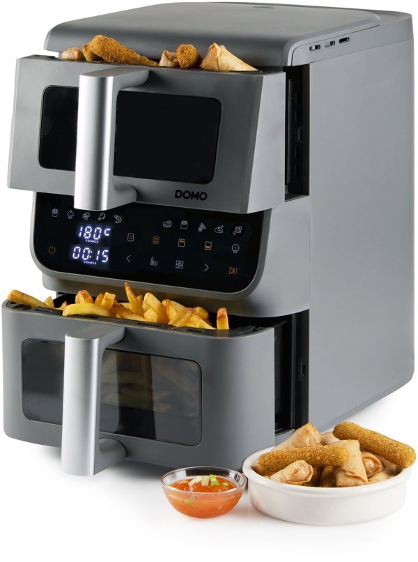 Domo DO550FR Φριτέζα Αέρος 3.5L Για Υγιεινό Τηγάνισμα Με Λίγα Λίπη