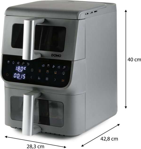 Domo DO550FR Φριτέζα Αέρος 3.5L Για Υγιεινό Τηγάνισμα Με Λίγα Λίπη