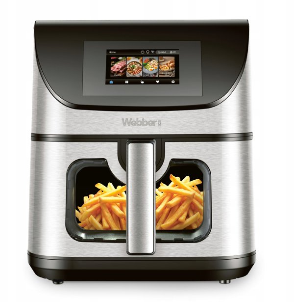 Φριτέζα χωρίς λάδι Air Fryer 8L WiFi 2200W με μη κολλητική επιφάνεια