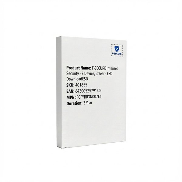 F-SECURE Internet Security - 7 Device, 3 Year - ESD-DownloadESD