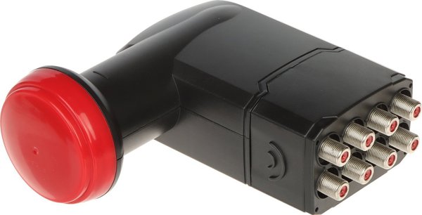 FTE LNB Octo KONW/OCTO-BLACK-FTE, Δορυφορικός Μετατροπέας 8 Εξόδων, Full HD/4K, Μαύρο