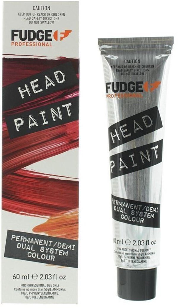 Fudge Professional, Head Paint, Permanent Hair Dye, 7.23 Medium Rose Gold Blonde, 60 ml For Women