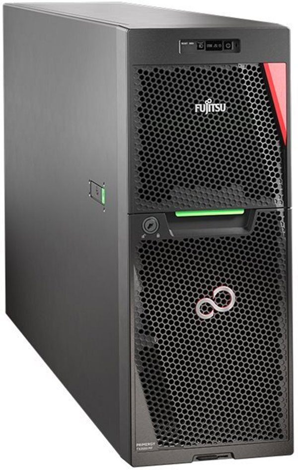 FUJITSU PRIMERGY TX2550 M7 Intel Xeon Silver 4510 RAM 32GB FF 8xSFF PSU 2x900W low noise TPM iRMC eLCM