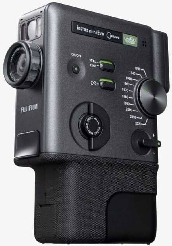 Fujifilm INSTAX MINI EVO CINEMA hybridní instantní fotoaparát - černý