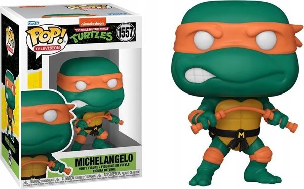 FUNKO POP! Βινύλιο Φιγούρα: Χελωνονιντζάκια - Μικελάντζελο