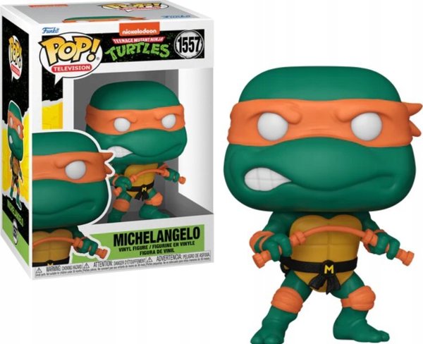 FUNKO POP! Βινύλιο Φιγούρα: Χελωνονιντζάκια - Μικελάντζελο
