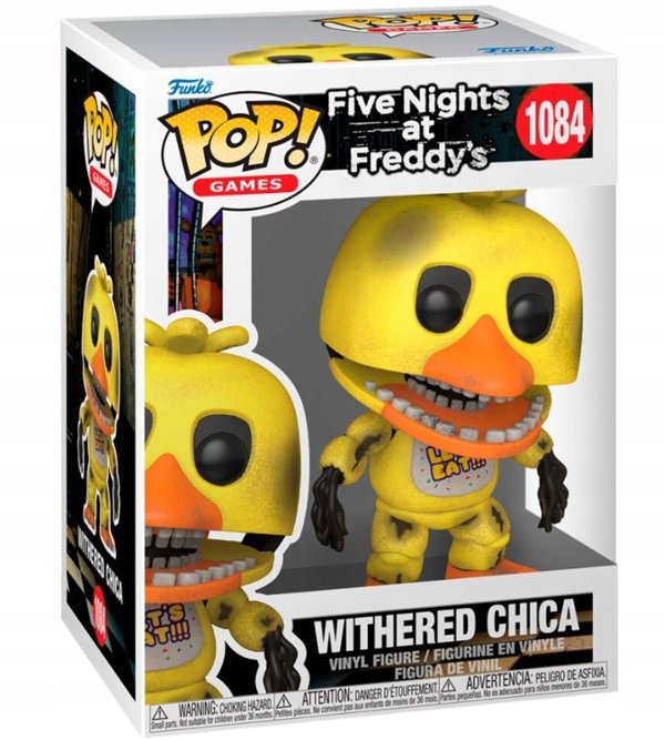 FUNKO POP! Vinilinė figūrėlė: Five Nights at Freddy´s - Withered Chica, 9 cm