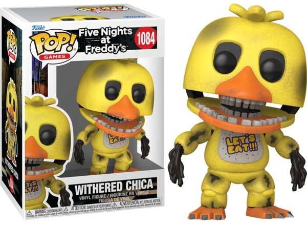FUNKO POP! Vinilinė figūrėlė: Five Nights at Freddy´s - Withered Chica, 9 cm