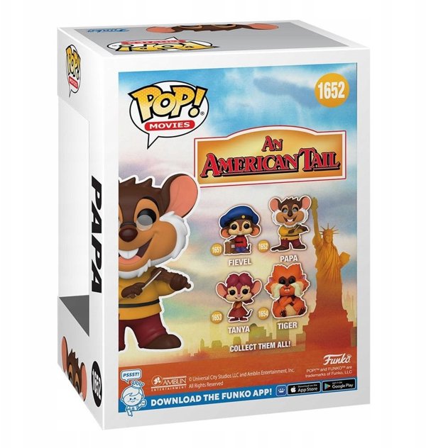 Funko! POP Vinyl American Tail Papa