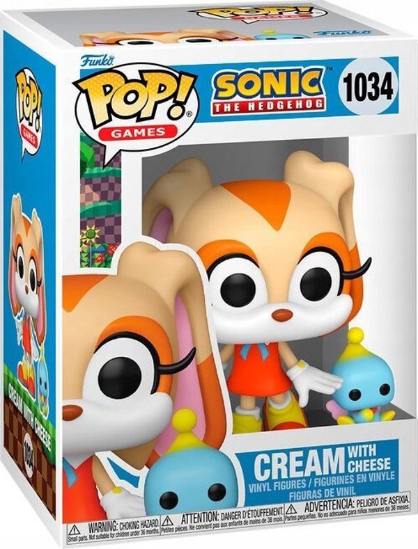 Funko! POP Βινύλιο P&B Sonic Cream με Cheese