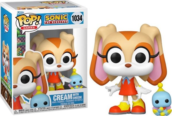 Funko! POP Βινύλιο P&B Sonic Cream με Cheese