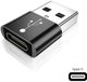 Vention Αντάπτορας USB 3.0 σε USB-C 3.1 OTG, Μαύρο