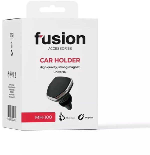 Fusion MH-100 automašīnas turētājs ar magnētu melns