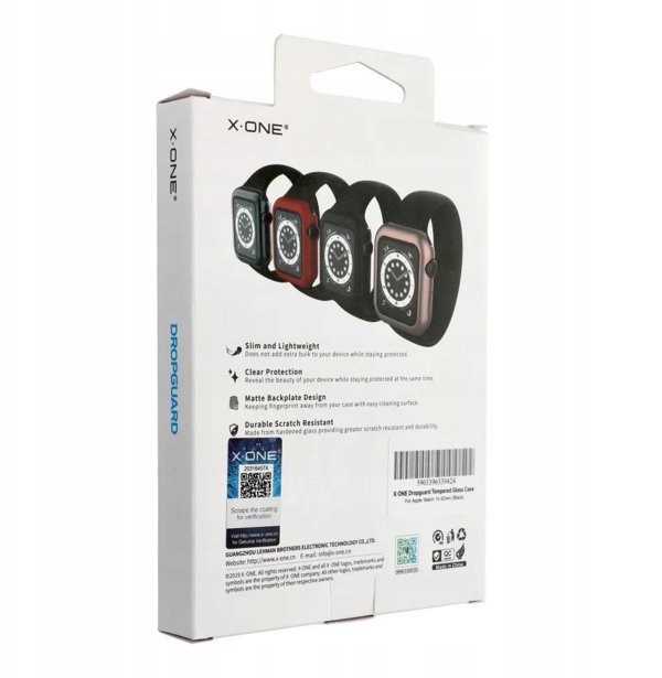 X-One Dropguard Θήκη για Apple Watch Series 10 42mm, Μαύρη