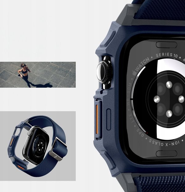 Spigen Lite Fit Pro Λουράκι για Apple Watch 10 (46mm) - Navy Blue