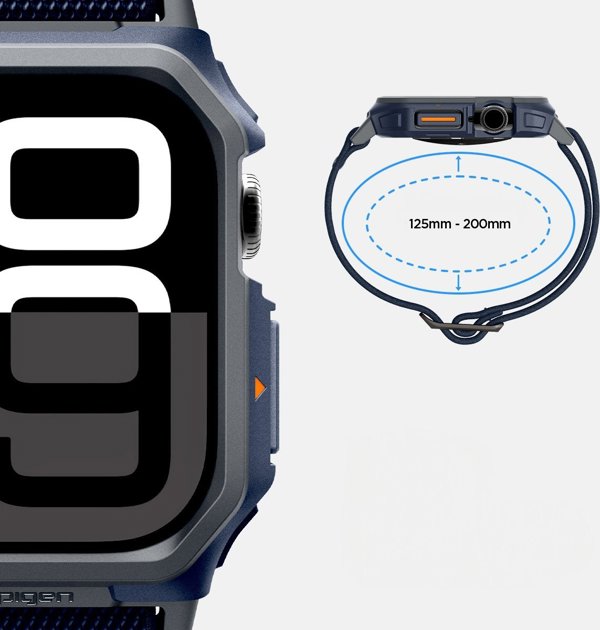 Spigen Lite Fit Pro Λουράκι για Apple Watch 10 (46mm) - Navy Blue