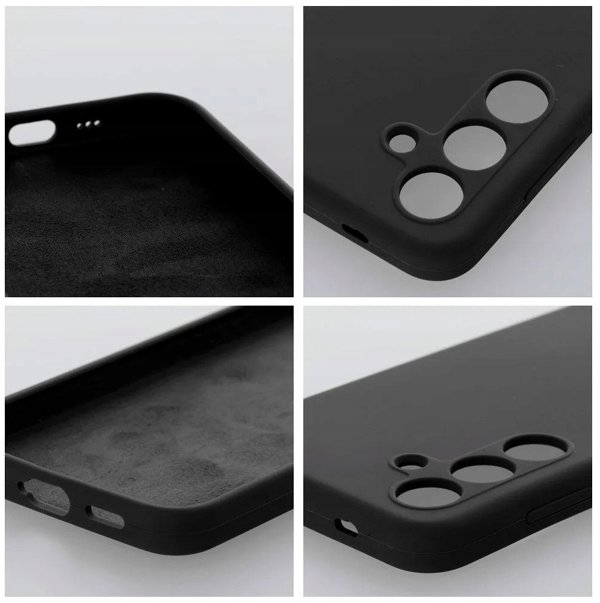 Θήκη SILICONE 2mm για MOTOROLA G75 μαύρη