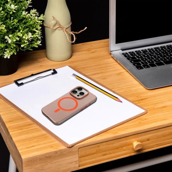 Θήκη SIMPLY συμβατή με MagSafe για IPHONE 15 Pro Max έρημο τιτάνιο