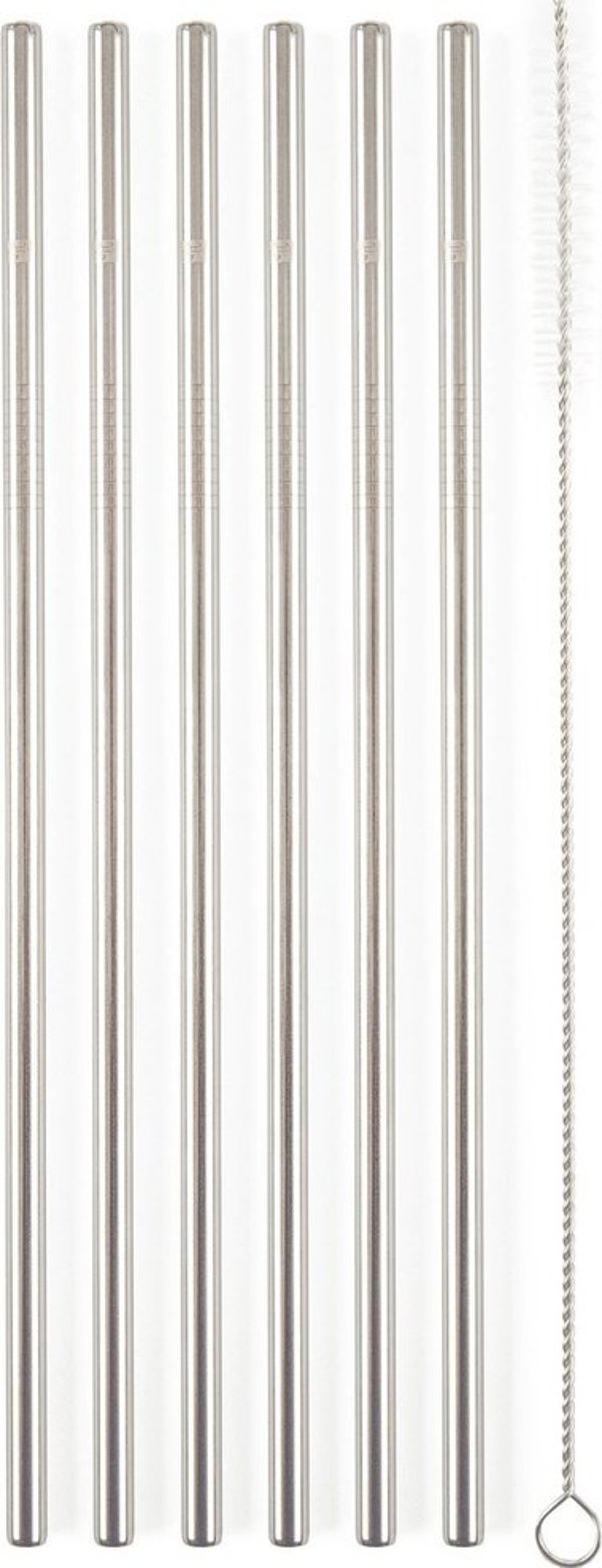 G21 Οικολογικά καλαμάκια G21 BeEco Classic 6 τεμ. 6352100