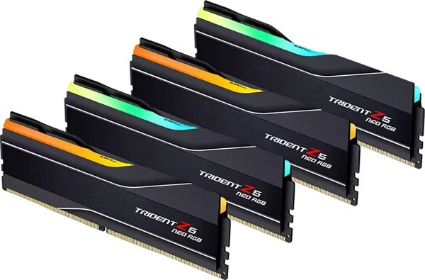 G.SKILL TRIDENT NEO AMD RGB DDR5 4X64GB 6000MHZ CL32 BLACK F5-6000J3244G64GX4-TZ5NR