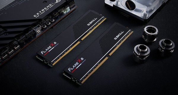 G.SKILL FLARE X5 AMD DDR5 2X8GB 6000MHZ CL30 EXPO BLACK F5-6000J3038F8GH2-FX5
