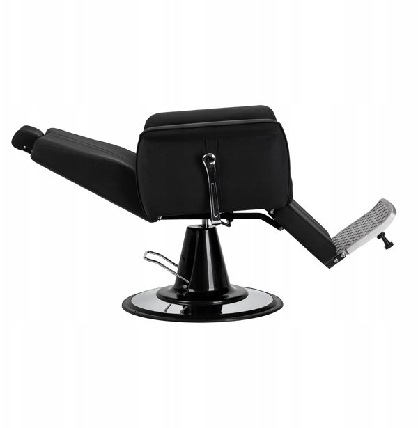 Gabbiano Fotel barberski Athena Czarny
