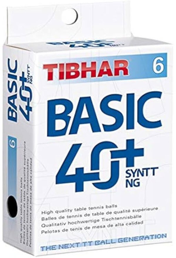 Galda tenisa bumbinas TIBHAR Basic 40+ SUNTT NG 6-p ORA