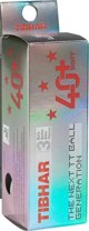 Galda tenisa bumbinas TIBHAR *** 40+ SUNTT NG 3-p WH