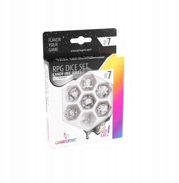 Gamegenic: Candy-like Series - RPG Dice Set - Blackberry