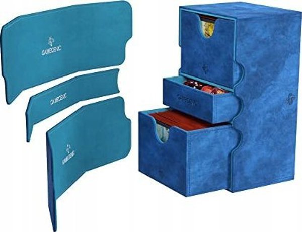 Gamegenic Stronghold 200+ XL Convertible Deck Box - Μπλε - Θήκη για Κάρτες Παιχνιδιού
