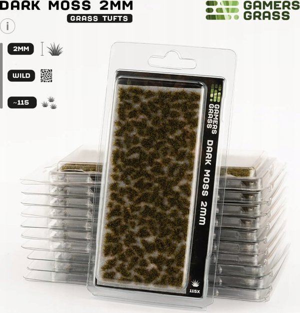 Gamers Grass Χλοοτάπητες Άγριοι, 2mm, Σκούρα Βρύα