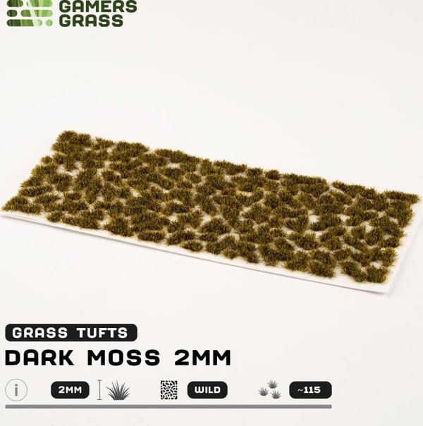 Gamers Grass Χλοοτάπητες Άγριοι, 2mm, Σκούρα Βρύα