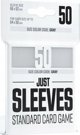 Gamegenic Gamegenic: Just Sleeves - Standard Card Game Sleeves (66x91 mm), Λευκά, 50 τεμάχια
