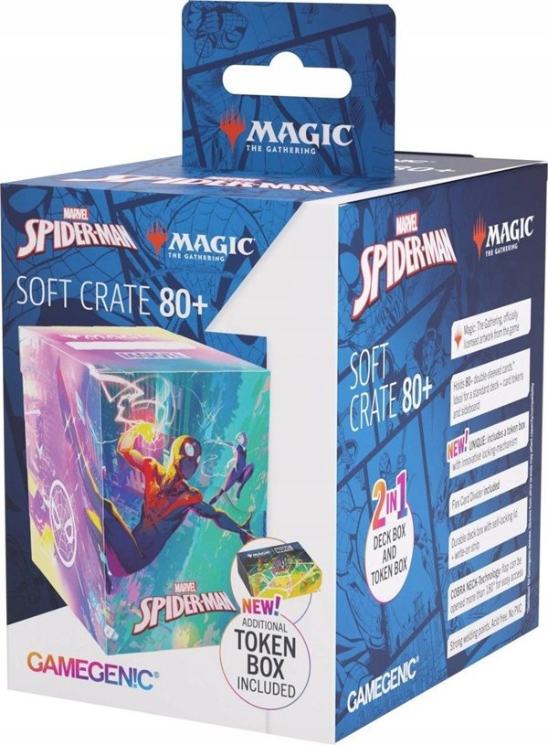 Gamegenic: Magic the Gathering - Marvel's Spider-Man - Soft Crate 80+ - Spider-Man