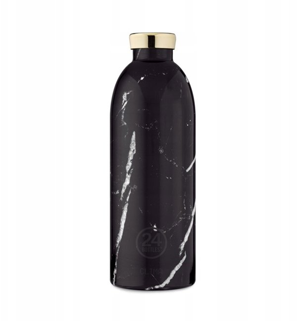 24Bottles Clima Bottle Games Workshop - Ανοξείδωτο Παγούρι Θερμός 0.85L, Black Marble
