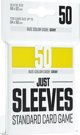 Gamegenic Gamegenic: Just Sleeves - Standard μανίκια για παιχνίδι με κάρτες (66x91 mm), κίτρινο, 50 τεμάχια 13962960 4251715411360