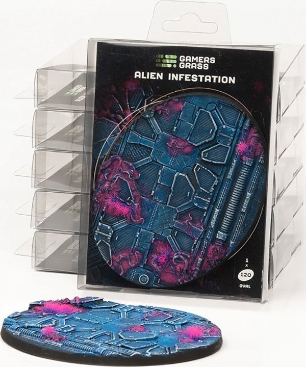 Gamers Grass Βάσεις Μινιατούρων Oval 120mm - Alien Infestation
