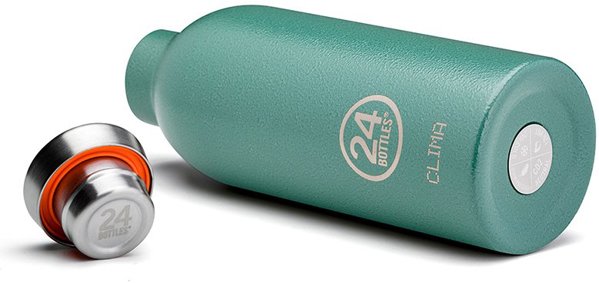 Games Workshop Clima Bottle 24 Bottles 0.5L - Rustic Moss Green, Ανοξείδωτο Παγούρι Θερμός