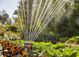 Gardena 8057 Ταλαντευόμενος Εκτοξευτήρας Νερού Ποτίσματος, Περιοχή Ψεκασμού 3μ-18μ, Μαύρο/Πορτοκαλί, Ανθεκτικό στον Παγετό