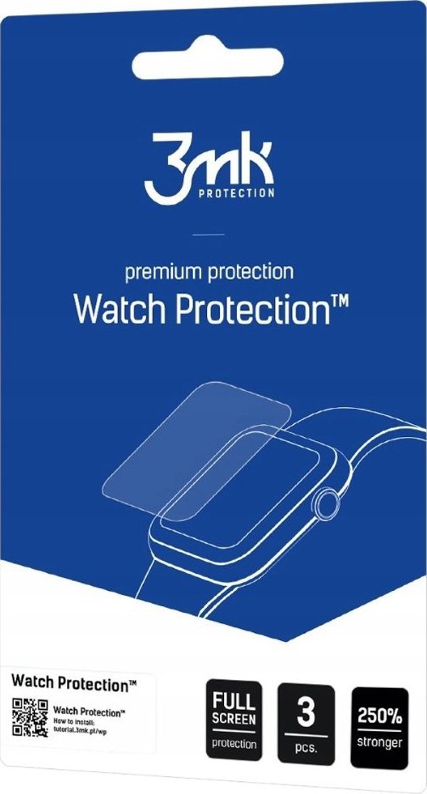 3MK Προστατευτικό Οθόνης Watch Protection ARC για Garett Kids Hero Pro 4G - Διαφανές
