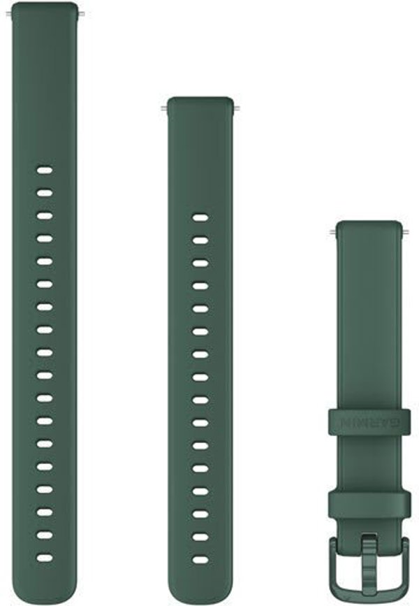 Garmin Lily 2-Armband (14 mm), Silikon, Jaspisgrün