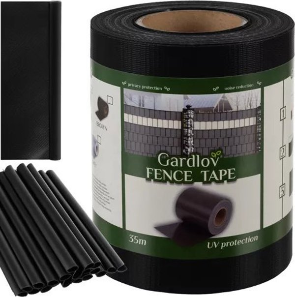 Gardlov Ταινία περίφραξης 19cmx35m 450g/m2 μαύρη