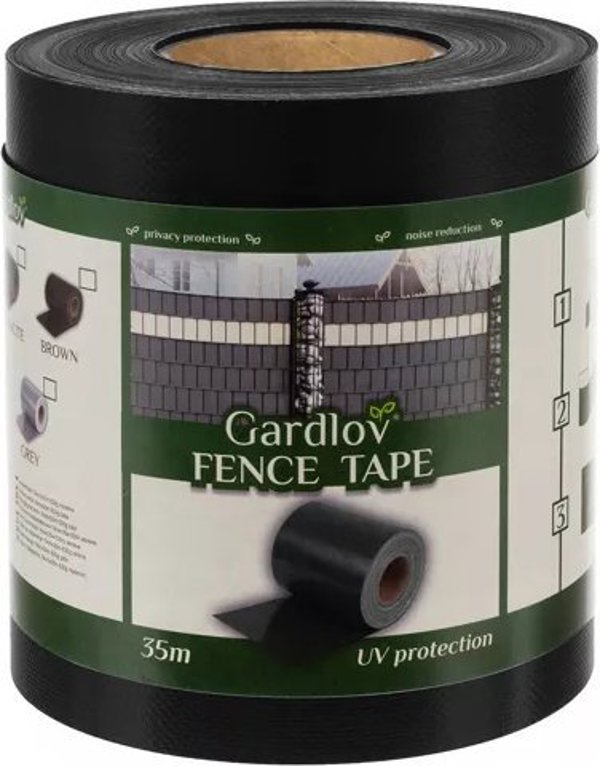 Gardlov Ταινία περίφραξης 19cmx35m 450g/m2 μαύρη