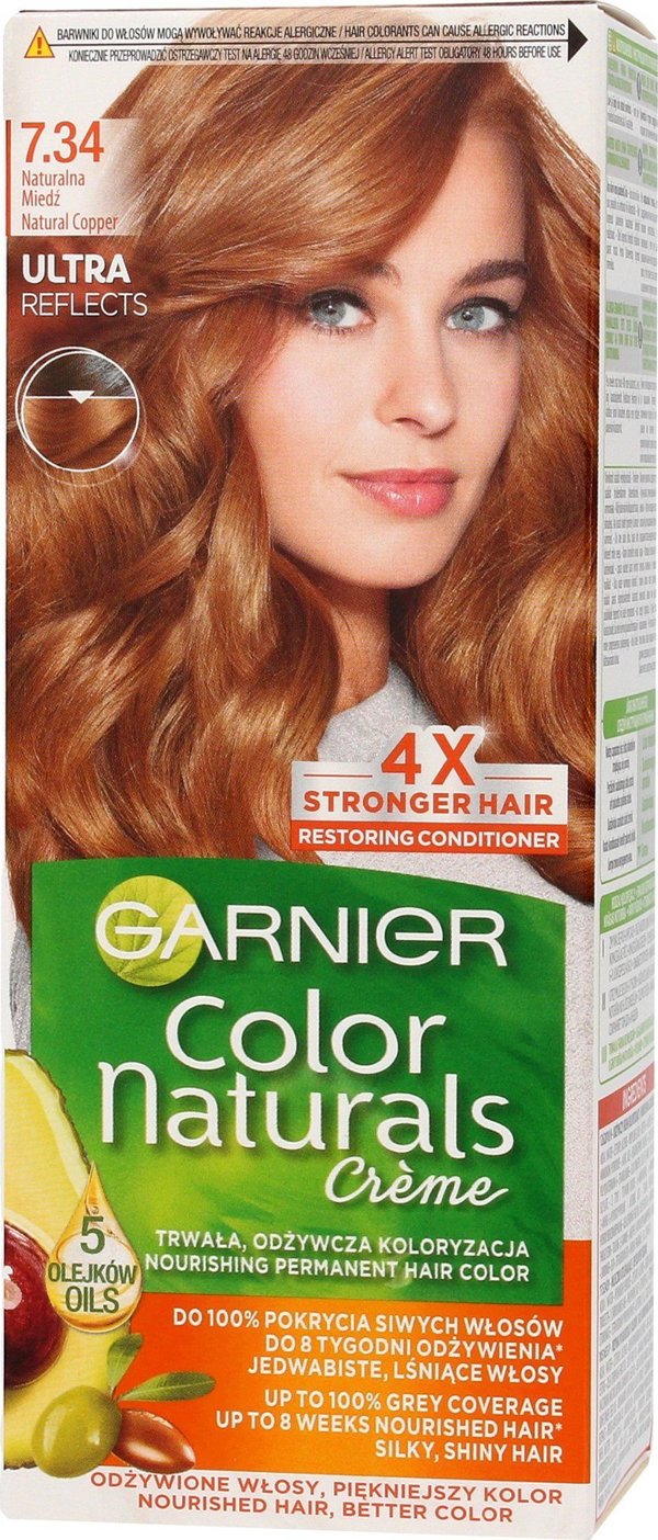Garnier GAR COLOR N Farba nr 7.34 Natural Copper &