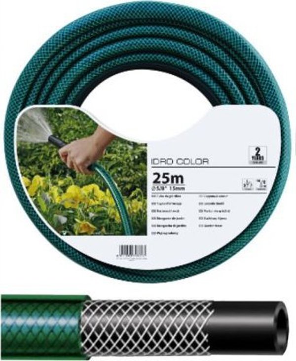 Λάστιχο Κήπου FITT Idro Color, 15mm, 25m, Πολύχρωμο